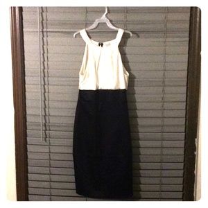 Dress from Xscape made by Joanna Chen